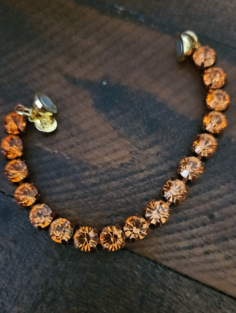 Orange magnetic bracelet